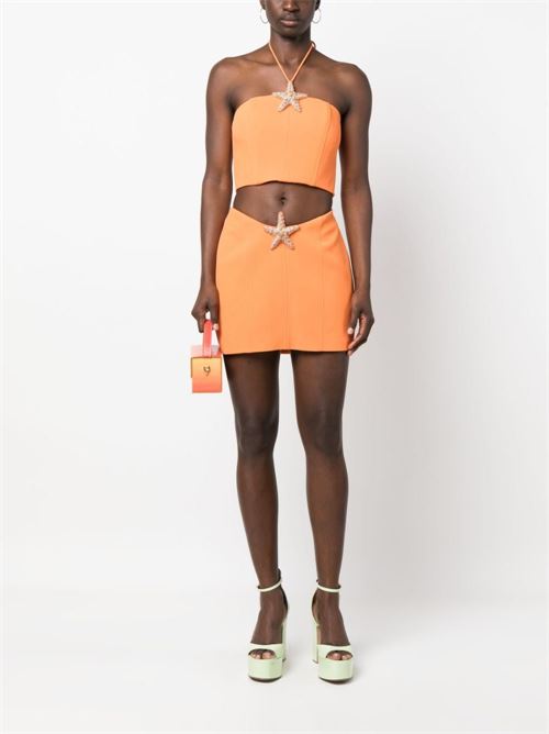 Mini gonna con dettaglio stella marina DAVID KOMA | DK68SORANGE